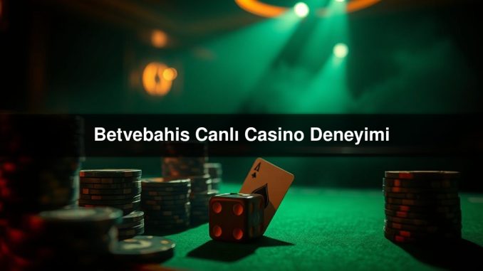 Betvebahis Canlı